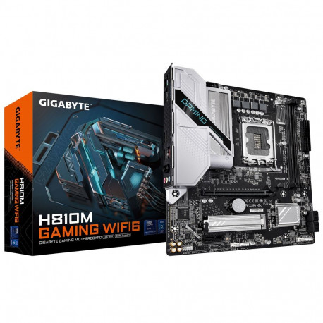 Gigabyte H810M GAMING WIFI6 | protsessoripere Intel | protsessoripesa LGA1851 | DDR5 | toetatud kõva
