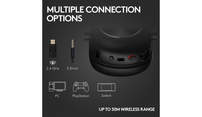 Logitech PRO X 2 LIGHTSPEED WRLS GAMING