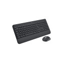 Logitech Signature MK650 Combo for Business klaviatuur + hiir, juhtmevaba, US INT (Qwerty), grafiit