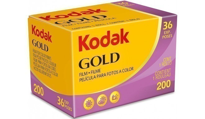 Kodak filmiņa Gold 200/36