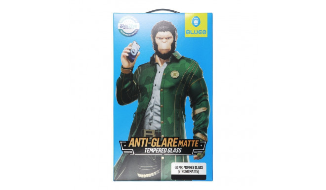 5D Mr. Monkey Glass - Apple iPhone XS Max/11 Pro Max black (Strong Matte)