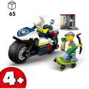 LEGO 60455 City Police Motorcycle Chase, construction toy