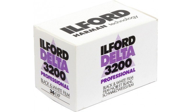 Ilford film Delta 3200/36