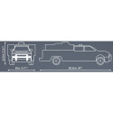 COBI RAM 3500 Fire Truck, construction toy