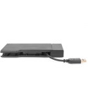 Digitus Universal Docking Station Travel, docking station (HDMI, USB, USB-C, VGA, RJ-45, card reader