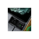 Wireless Bluetooth FM transmitter with charger Baseus S-16 (Overseas edition) - black