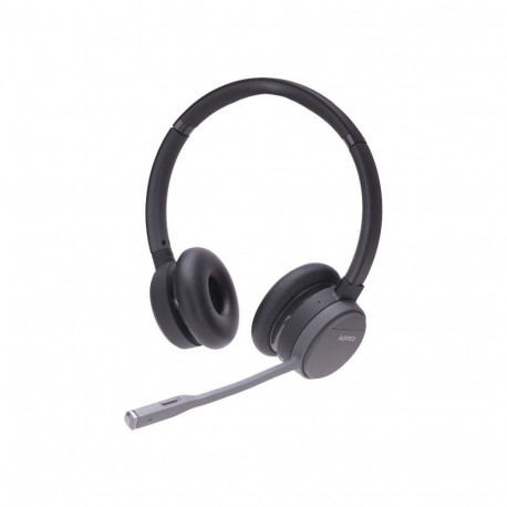 AGFEO Infinity juhtmevaba peavõru kontori/kõnekeskuse Bluetooth must kõrvaklapid