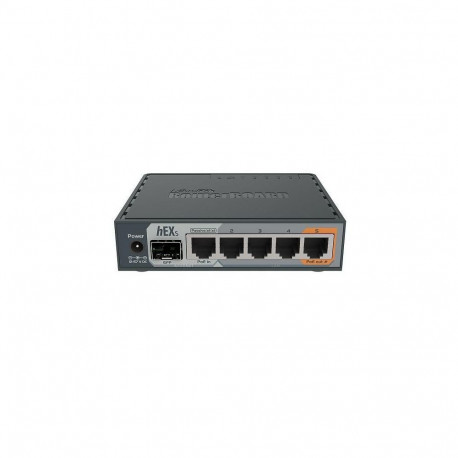 Mikrotik RB760IGS hEX S wired router Gigabit Ethernet Black