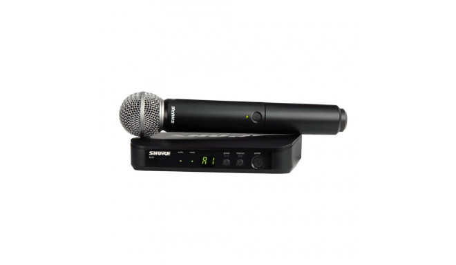 Shure BLX24E/SM58-H8E juhtmevaba vokaalsüsteem SM58 mikrofoniga