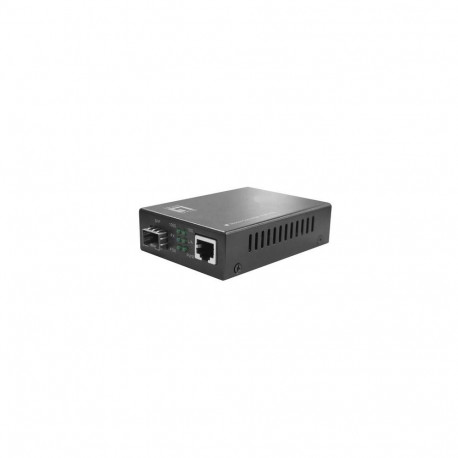 LevelOne RJ45 to SFP Gigabit Media Converter, PoE PSE