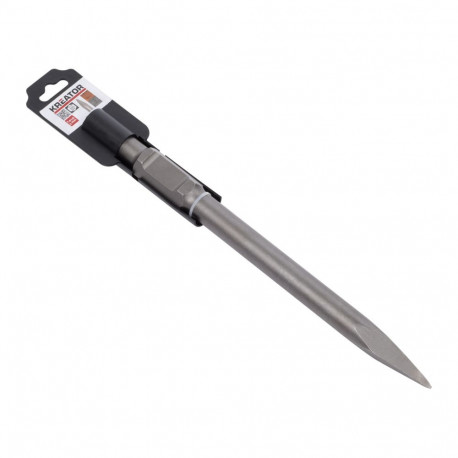 Hex pointed chisel D30mm 30x410mm, KREATOR, KRT011020, Length: 410 mm, SDS connection