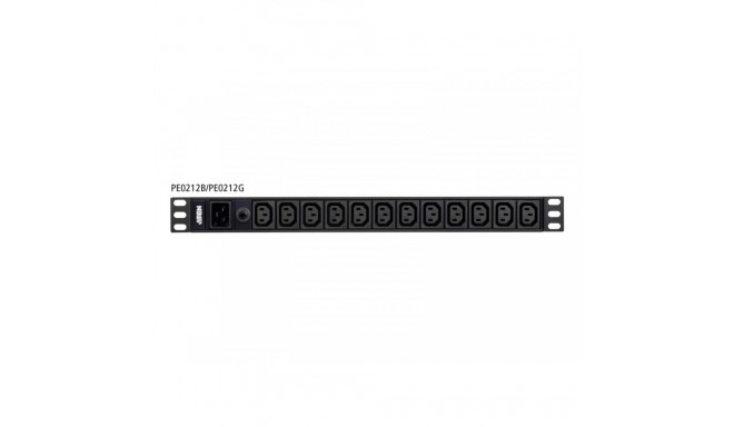 Basic PDU Series 16A C20 Input 12xC13 Outlet