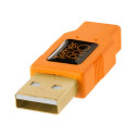 USB Cable - Tether Tools Pro USB 2.0 Micro-B 4.6m High-Visibility Orange