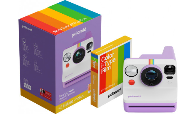 Polaroid Now Gen 3 Bundle, lilla