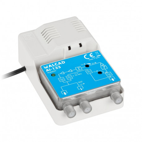 sisemine CATV antennivõimendi (RP 65 MHz) AI-133 ALCAD