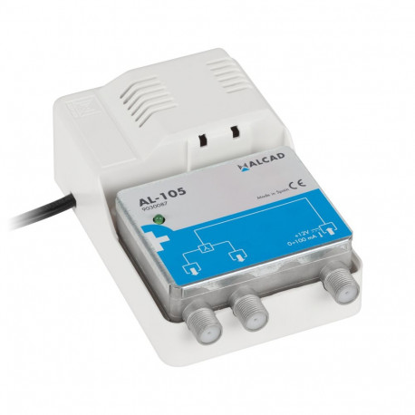 Laiendatav antenni jaotur toiteplokiga 12V aktiivantennile AL-105 ALCAD