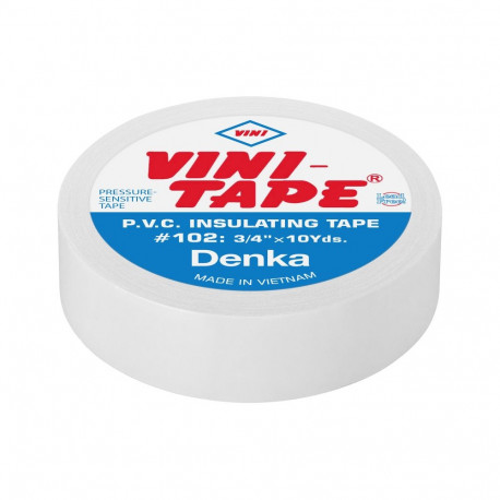 VINI-Japan #102 0.15x19x10 valge isoleerteip (10 tk.)
