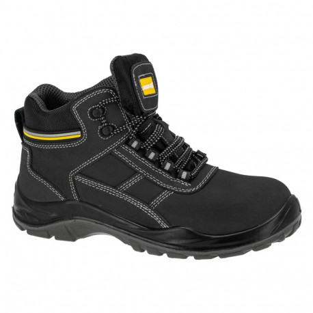 nubukist must-kollased töösaapad, s3 src, "41", ce, lahti