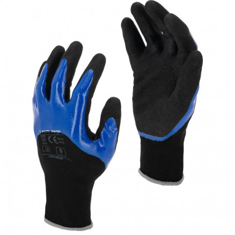 must-sinised nitriilkindad l221011p, kaart, "11", ce, lahti