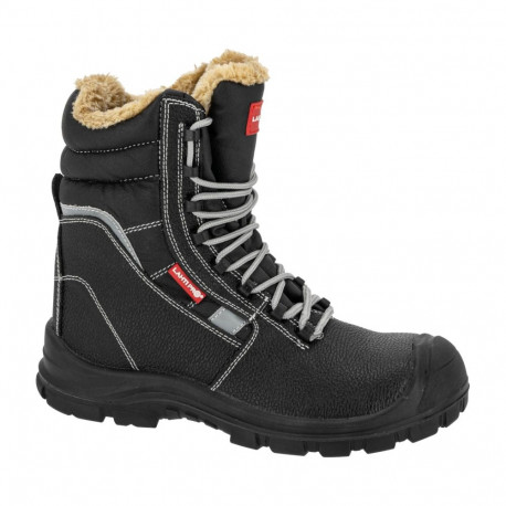 soojendatud nahast must turvajalatsid, S3L FO SR, "43", CE, lahti