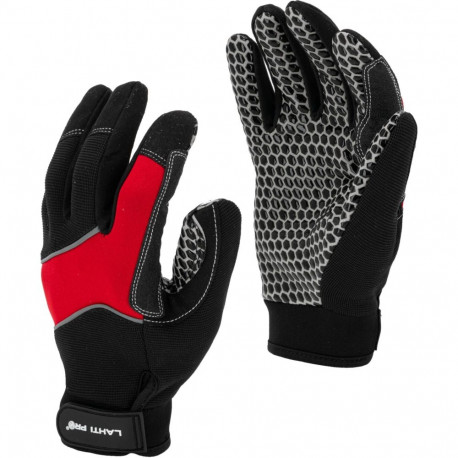 antistaatilised must-punased kindad l281111p, kaart, "11", ce, lahti