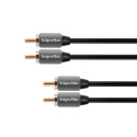 Kabel 2RCA-2RCA 1,8 m Kruger&Matz