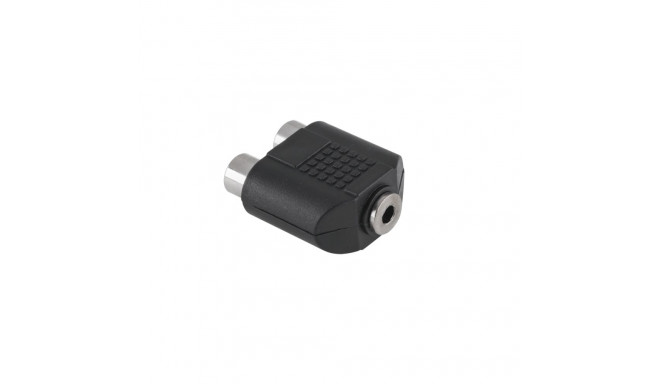 adapter GN.JACK 3.5-2xGN.RCA 25tk.