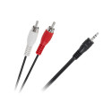 Kabel JACK 3,5–2 x RCA 1,8 m