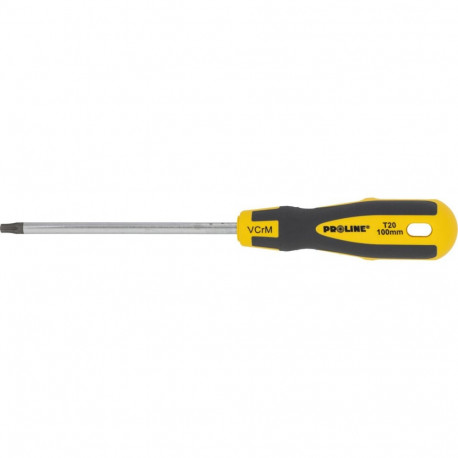 Wkrętak torx z otworem t20*100mm prof. 'soft touch' proline