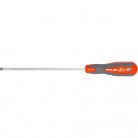 Wkrętak płaski 5.0*150mm professionaalne soft touch proline