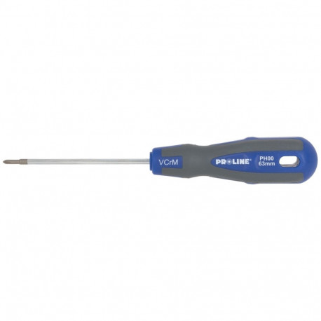 Wkrętak phillips nr 00, l=60mm, profesj. soft touch proline