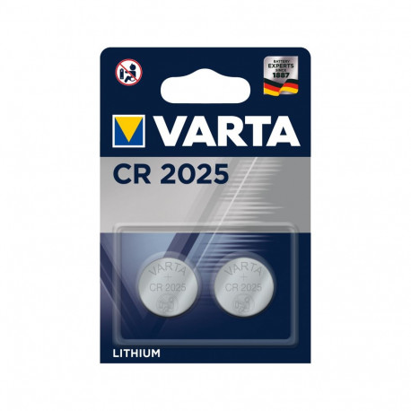 VARTA CR2025 patarei 2 tk/bl