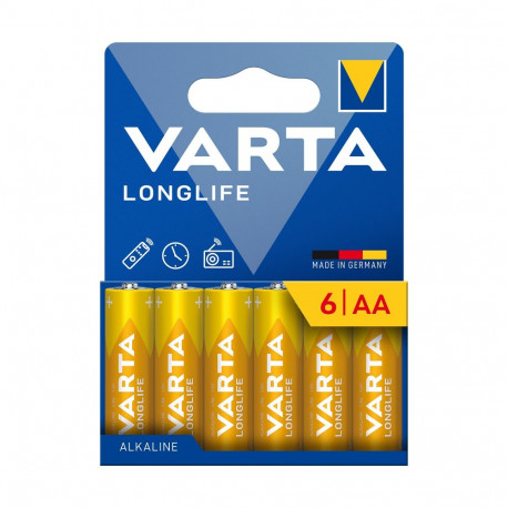 Bateria alkaliczna VARTA LR06 LONGLIFE 6szt./bl.