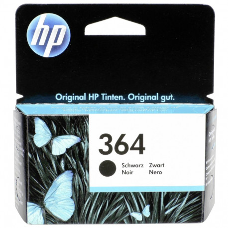 HP 364 must tindikassett