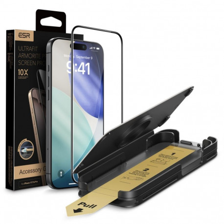ESR ESR UltraFit Armorite Pro Tempered Glass for iPhone 16 Pro / 17 - Transparent
