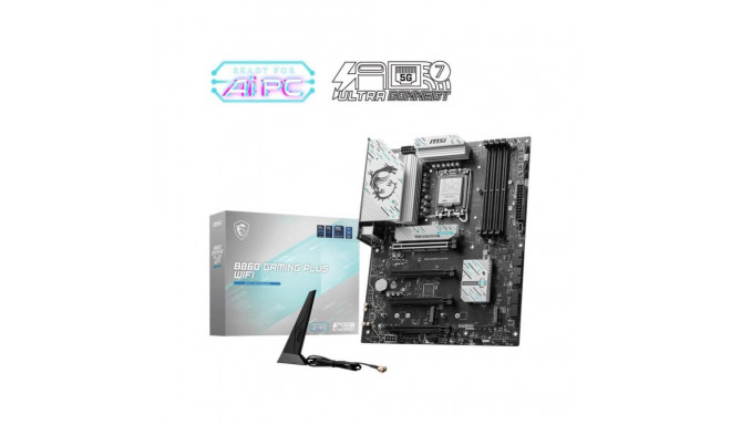 MSI Mainboard||Intel B860 Express|LGA1851|Memory DDR5|Memory slots 4|B860GAMINGPLUSWIFI