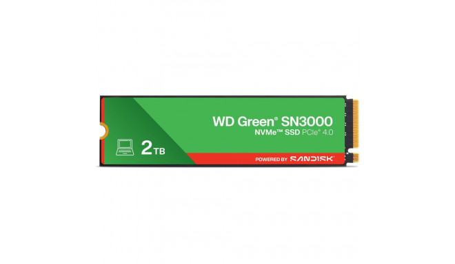 M.2 2TB WD Green SN3000 NVMe PCIe 4.0 x 4