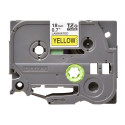 Brother | TZe-641 Laminated Tape | Black On Yellow | TZe | 8 m | 1.8 cm