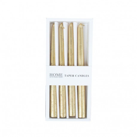 Antiikküünal CAROL 4tk 20cm kuldne