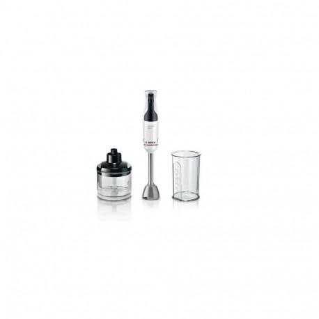 Bosch Serie 4 MSM4W420 blender 0.6 L Immersion blender 800 W Black, Transparent, White