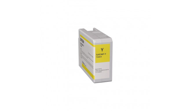 Epson SJIC36P(Y): Ink cartridge for ColorWorks C6500/C6000 (Yellow)