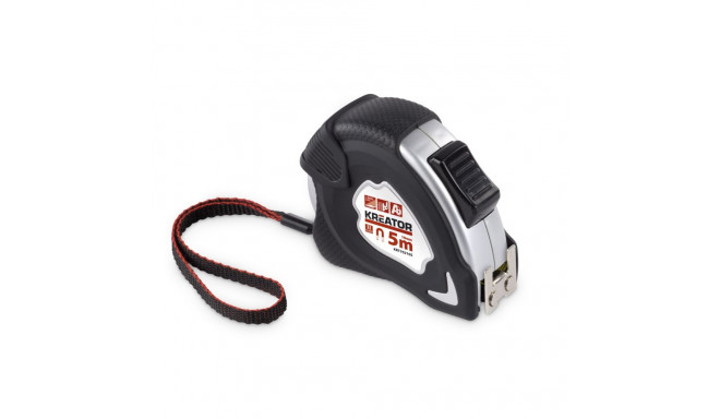 Mõõdulint alumiiniumkummist korpuses 5mx19mm KRT702105 KREATOR