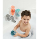Building Bath Toy Tubes Blue Multi