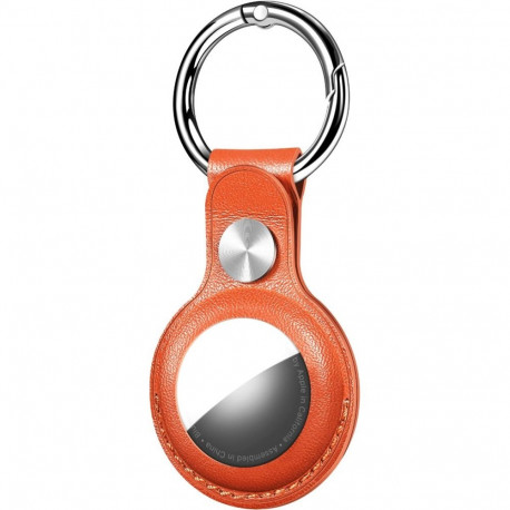 Ümbris Trendybay AirTag, nahkne, oranž