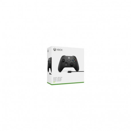 Microsoft XBOX Series X/S Wireless Controller Gamepad with Type-C cable (2.7m) Black EU