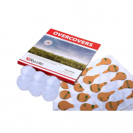 Microphone Accessory - Rycote Overcovers 6 Fur 30 Stickies White