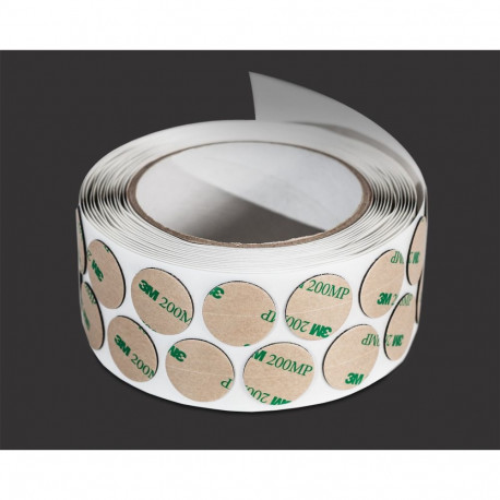 Microphone Accessory - Rycote Stickies 23mm Adhesive Pads Roll of 500