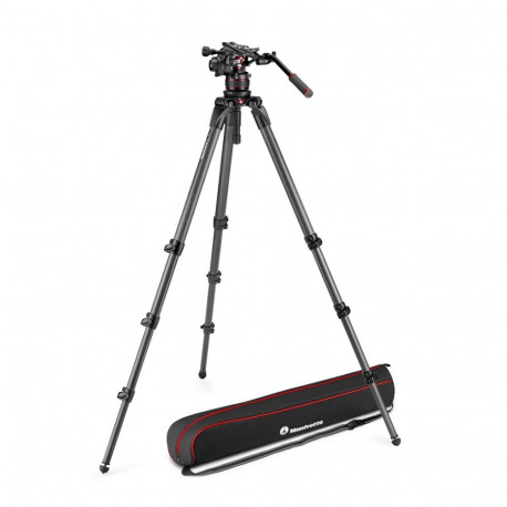 Tripod Kit - Manfrotto 536 Tripod with 612 Fluid Head and Bag