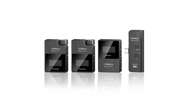 Microphone - Comica BoomX-D UC2 Dual-Channel Wireless Audio Recording System