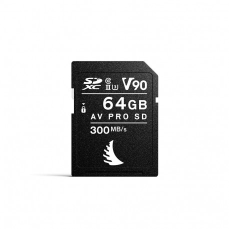 Memory Card - Angelbird AV PRO SD 64GB V90 4K/8K Video Black